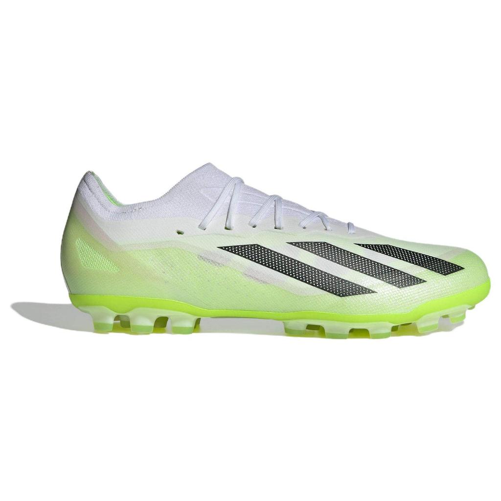 Adidas X Crazyfast.1 Round Toe Lace-Up AG (Rubber Short Stud) Non-Slip Soccer Shoes Unisex Soccer Shoes Green IF0161