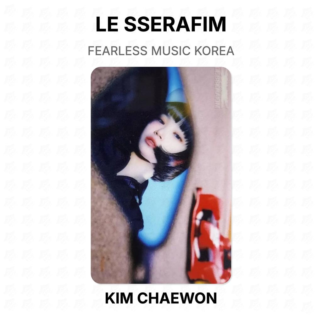 LE SSERAFIM Официальная фотокарточка FEARLESS MUSIC KOREA
