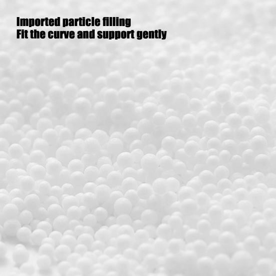 Подушка U-образной формы с эффектом памяти, толстая, эластичная, медленно отскакивающая, с подвесным кольцом, регулируемая подушка для шеи