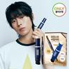 Men's Natural Makeup Project (Stick Foundation No. 2 + Eyebrow Pencil Natural Gray)