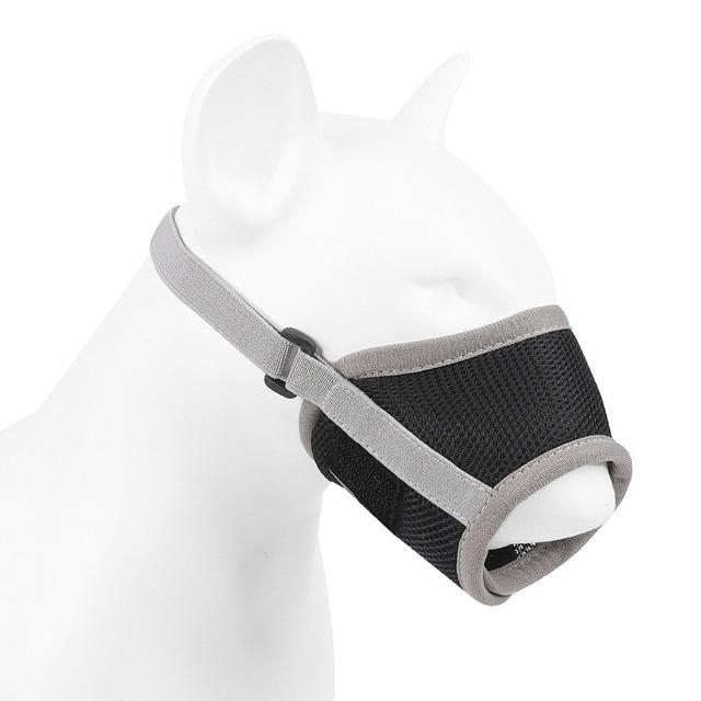 Adjustable Soft Mesh Small Medium Large Dog Muzzle Pet Accessories Breathable Anti Bark Pet Puppy Mouth Mask Cover Muzzles