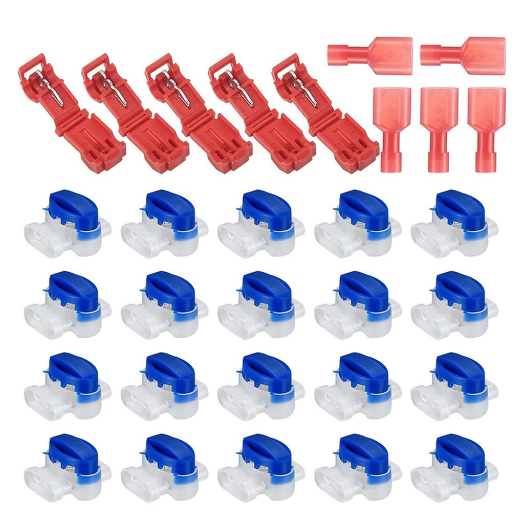 Прочный Т-образный соединительный комплект Соединитель для газонокосилки Простая установка Набор для соединения проводов Пластиковый материал для газонокосилки