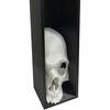 Halloween Skull Bookend Bookshelves Decoration Spooky Gothic Skull Figurine Home Office Desktop