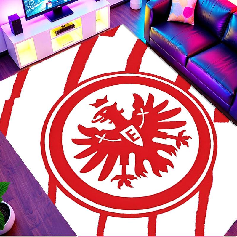 Eintracht Frankfurt Print Rug, Washable Floor Carpet, For Entryway Dorm Laundry Room Office Study, Home Decor Birthday Christmas Gift