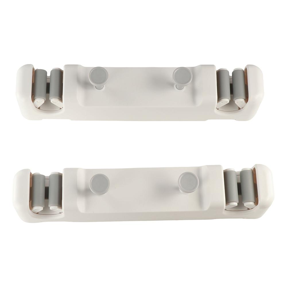 Самоклеящийся держатель для швабры, двухпортовая вешалка для швабры, многофункциональный зажим для швабры для дома