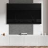 Set of Vinyl Tiles with Print, Raw Concrete Texture, 9x30x30 cm