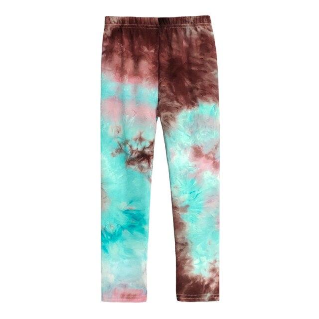 Kids Bright Color Pants Girls Leggings Girls Stretch Slim Skinny Pant