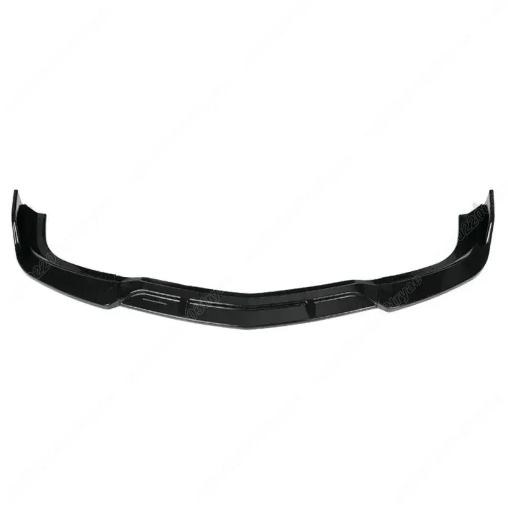 For Mercedes-Benz C Class W204 C180 C200 C250 C300 C350 2011 2013 2014 Automobile Front Bumper Splitter Lip Splitter Body Kit