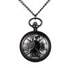 Pocket Watch Skeleton Gear Antique Style Number Analog Gear Pendant Watch Pocket Watch Sweater Chain Coming of Age Ceremony Birthday Anniversary Day