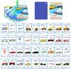 46 Construction Vehicle Cognition Baby Enlightenment Cards, Children'S Puzzle Literacy, Picture Reading And Object Recognition Cards