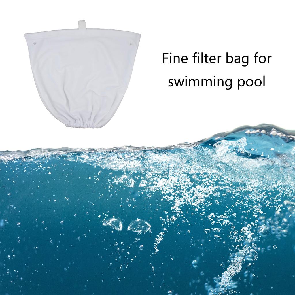 Efficient Pool Filter Bag Pool Cleaner Fine Filter Bag Pool Debris Filter Bag Cotton Texture Suitable for Pool Cleaner
