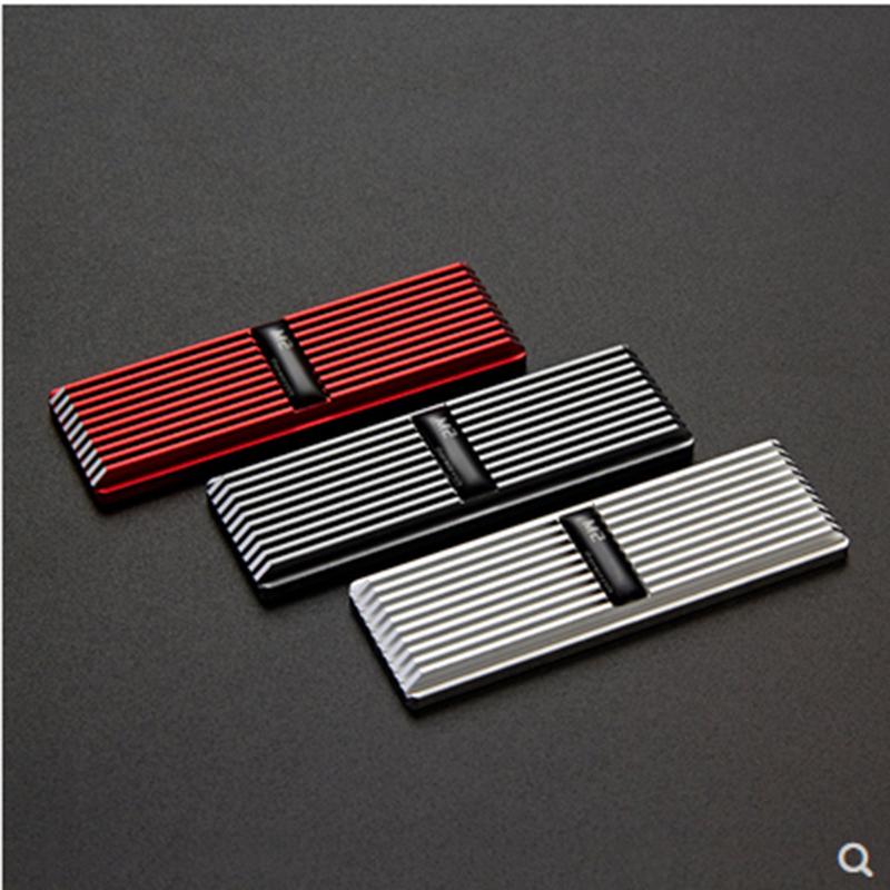 Radiator Heat Sink M.2 NVME NGFF SSD 2280 Solid Radiator Solid Passive Cooling HeatSink Aluminum Vest Heat Cooler