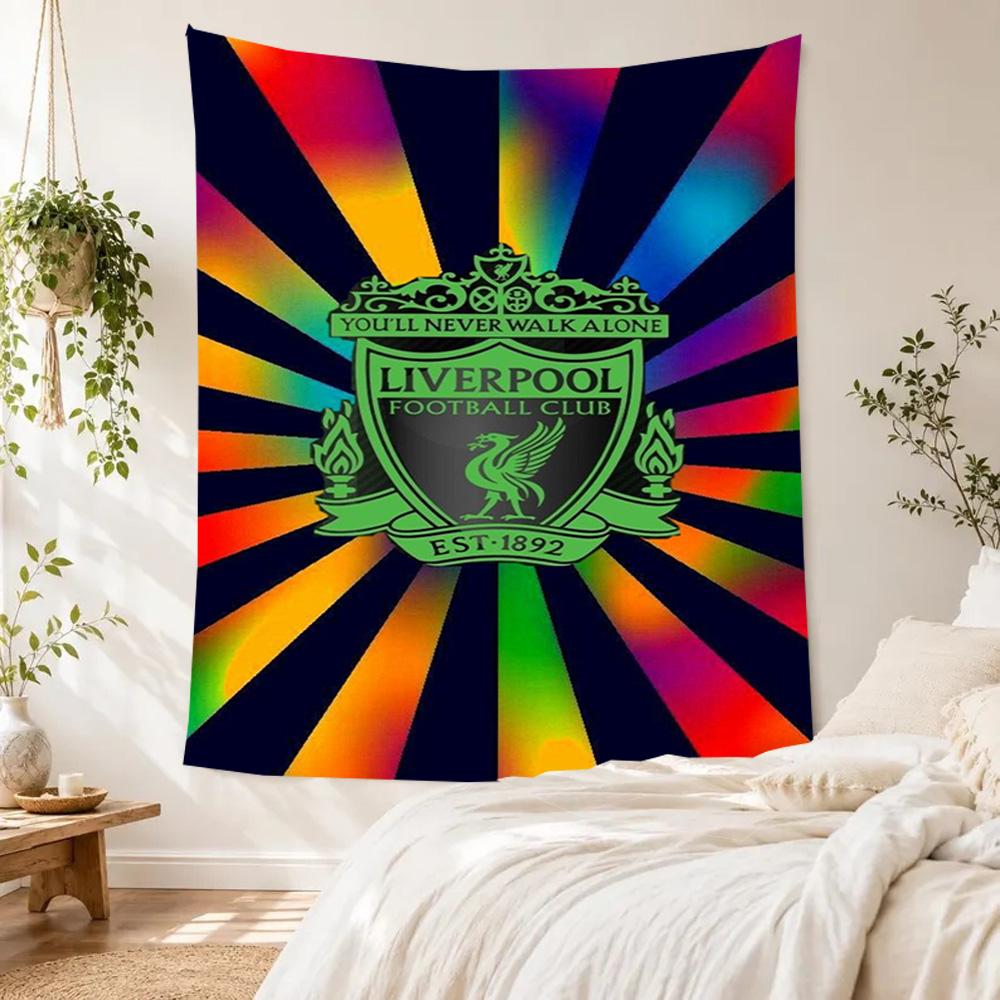 Liverpool Wall Tapestry Psychedelic Art Suitable for Bedroom Living Room Dorm Wall Indoor Boho Decor Gift for Thanksgiving Christmas
