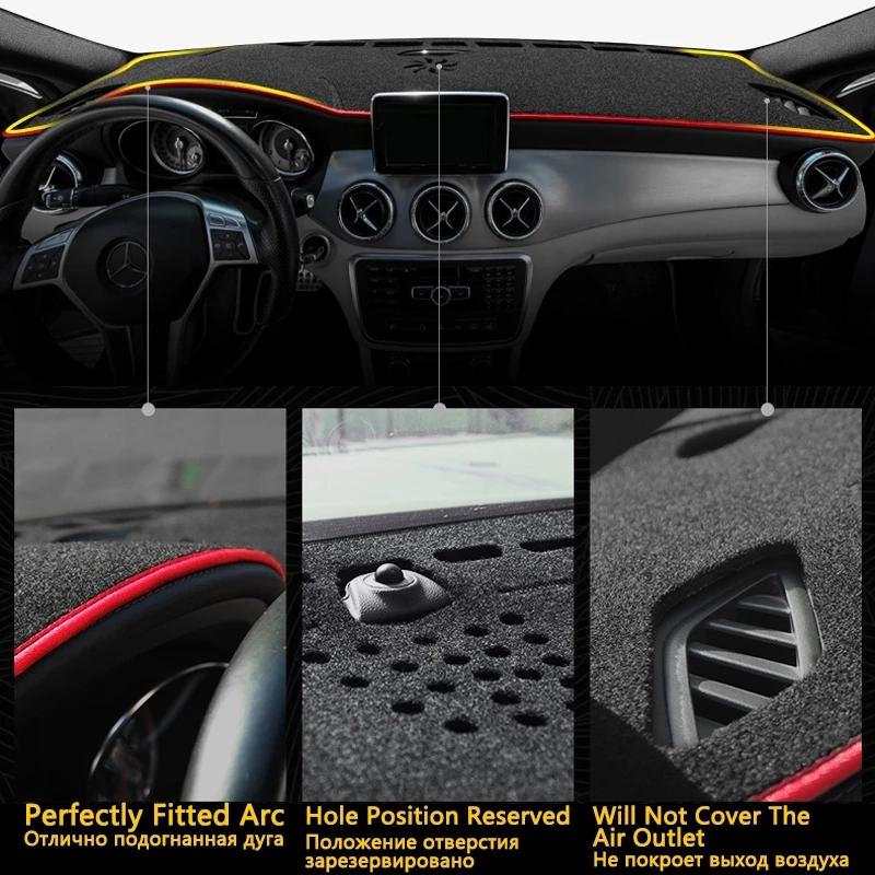 For Kia Sorento Prime R UM 2015 2016 2017 2018 Car Dashboard Cover Anti-Slip Mat Sun Shade Pad trument Panel Carpet