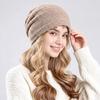 Soft Knitted Slouchy Hat Thickened Knit Hat High-End Feel Slouchy Beanie Hat  Casual Wear