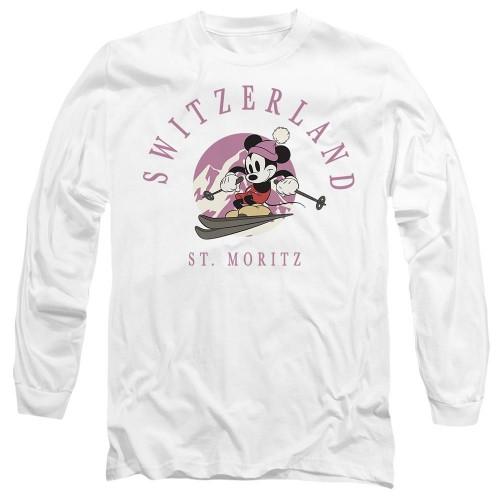 Disney Футболка унисекс для взрослых Швейцария Микки Маус