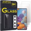 Protection Film - VCOMP - Samsung Galaxy A21S - Tempered Glass - Pack of 3 - Scratch-resistant