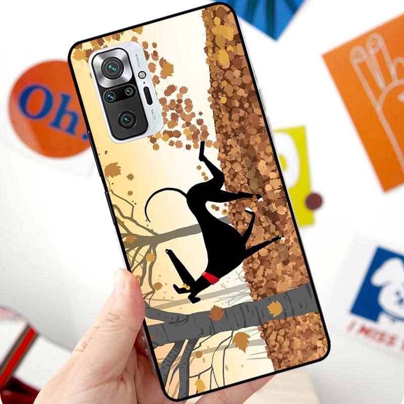 Чехол с борзыми для Xiaomi Redmi Note 12 Pro 11 8 9 10 Pro 9S 10S 11S 12S Redmi 12C 10C 9C 10A
