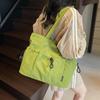 Commuting Large Capacity Nylon Bag Women's Multi-Pocket Shoulder Tote Bag Student Class Bag
