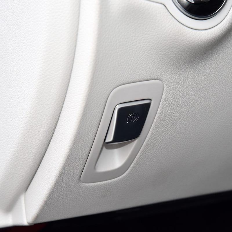 LHD RHD Car Accessories Handbrake Button Cover Trim Handbrake Switch Panel For Mercedes Benz C E Class W205 W213 2016-