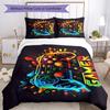 3pcs Game Controller Bedding Set Duvet Cover Closure Includes 1 Duvet Cover & 2 Pillowcases, Soft and Comfortable for All Seasons.