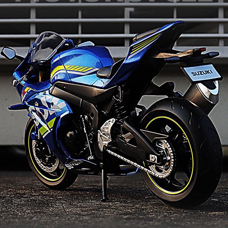 RUM1:12 Scale Suzuki GSX-R1000 Alloy Motorcycle Model diecast car Toys for Boys baby toys birthday gift car toys kids toys car model car toys model