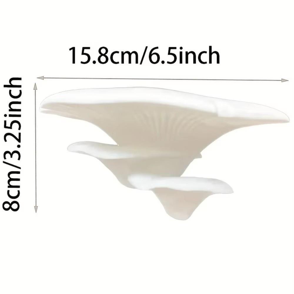 Plastic Display Storage Rack Wall-Mounted Mushroom Shelf Small Mushroom Stand Office Desk