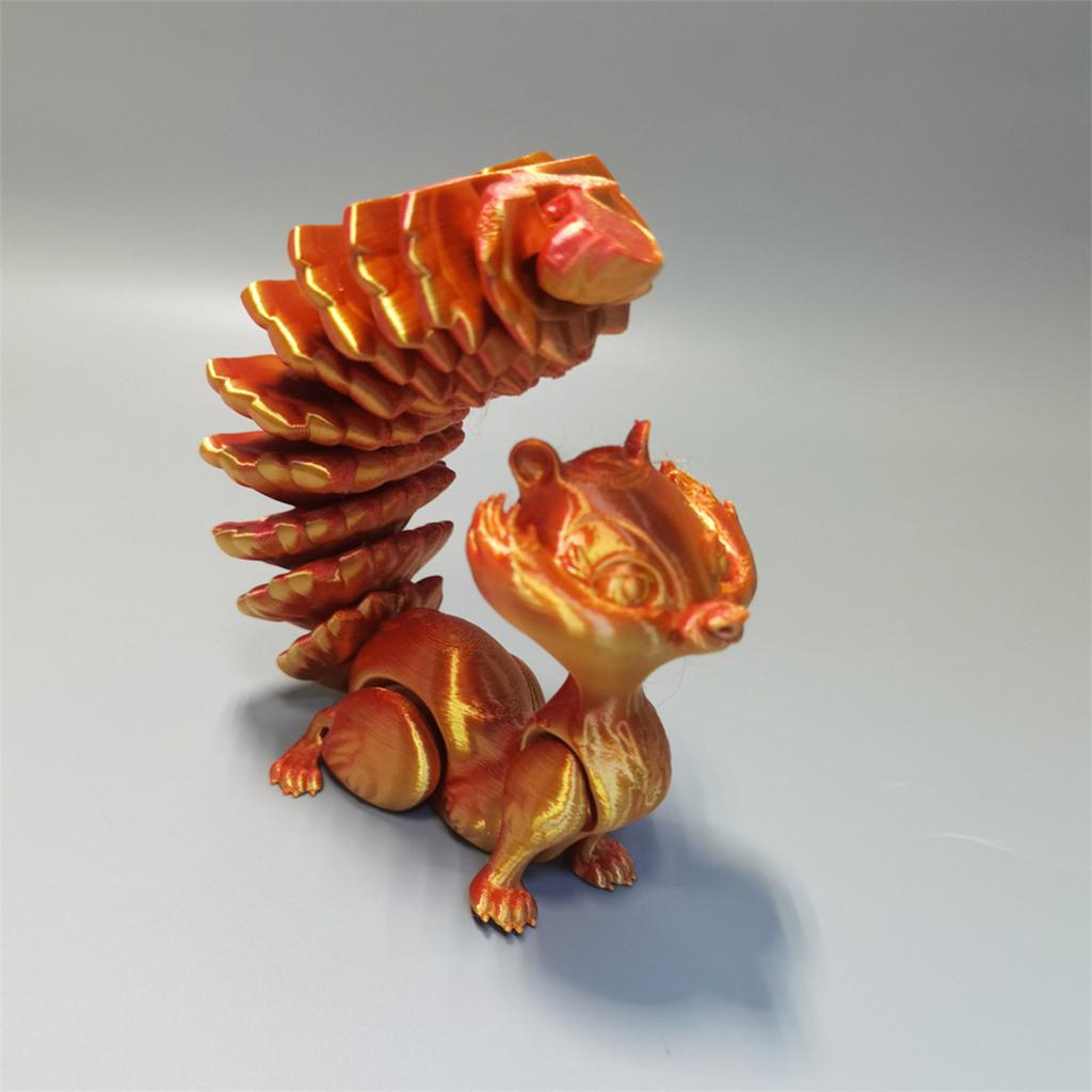 3D Printed Movable Toy, With Movable Joints, 3D Printed Toy Decoration, Stress Relief, Movable