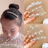 Non-Slip Crystal Pearl Hair Comb - Elegant Summer Headdress for Women