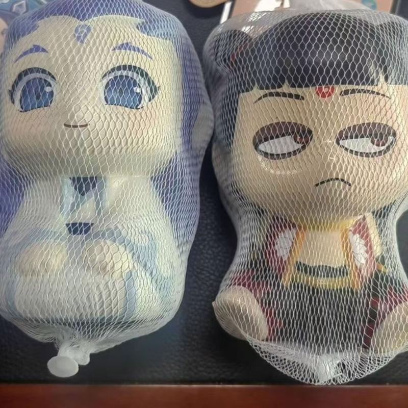 Игрушка-мялка Нечжа/Аобин Персонаж Снятие стресса TPR Сжимаемая игрушка Идеально подходит для использования в офисе или дома Студенческая игрушка для релаксации