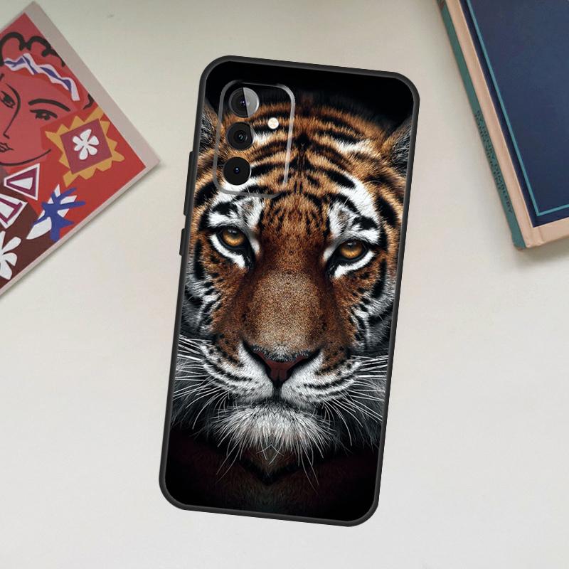 Tiger Face Case For Samsung Galaxy A34 A54 A14 A56 A52 A53 A16 A26 A36 A55 A35 A15 A32 A12 A33 A13 A17