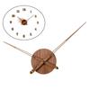 Walnut Wood Pointer Large Spain Unique Wall Clock DIY Pointers Elegant Needles Wall Clock Accessories Clocks Silent Quartz Movement High Torque Dial