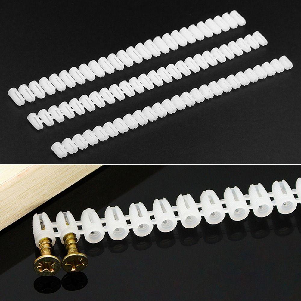 Plastic Wall Plug Anchor M4 Expansion Pipe Tube New Expansion Bolt  Hardware