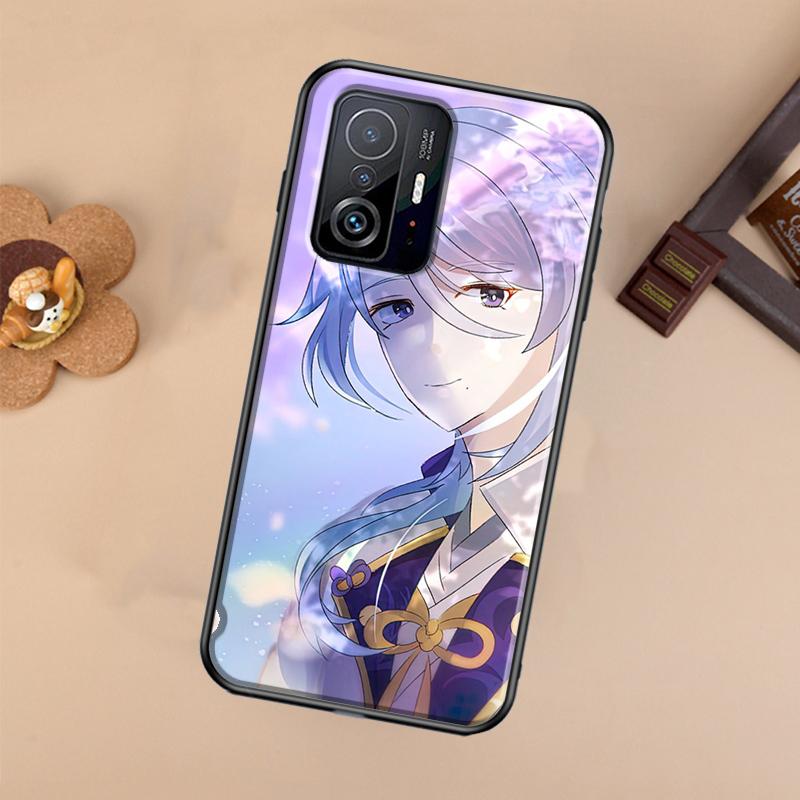 Камисато Аято Genshin Impact Для POCO X5 X4 X3 F5 Pro M4 M5s F3 F4 GT C40 Чехол для телефона Для Xiaomi 12T 11T 13 Pro 12 Lite