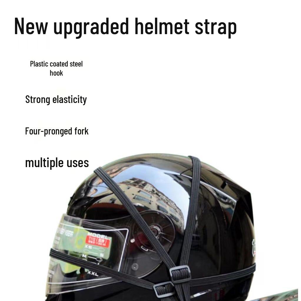 60x90см Эластичный банджи-шнур для мотоциклетного багажа и шлема, крепежный ремень