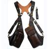 European And American Retro Leather Straps Underarm Satchel Men'S Outdoor Mobile Phone Bag Halloween Cosplay Props