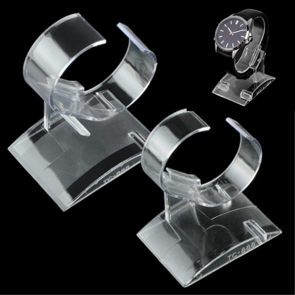 Plastic Watch Display Stand C-type Watch Storage Holder Practical Jewelry Display Holder