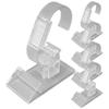 [MT] Wristwatch/Smartwatch Display Stand, Transparent (Adjustable Type), 5-Pack (WCS-01)