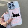 Розовый чехол-сердечко Amore-love для Samsung Galaxy A73 A16 A06 A35 A55 A25 A05S A15 A56 A54 A36 A34 A24 A26 A04 4G 5G Мягкий чехол
