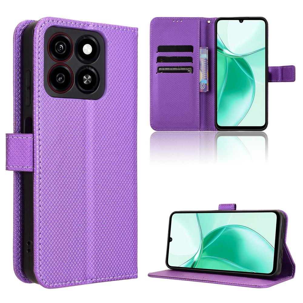 Кожаный кошелек-книжка для ZTE Blade A35 A55 A75 5G A34 A54 A74 A33S A53 A73 Чехол Магнитный держатель Книжка Capa Coque Fundas