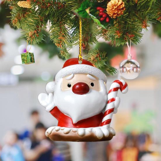 2023 С Новым годом Рождественские украшения DIY Рождественский подарок Снеговик Рождественская елка Животное Подвеска Кукла Подвесное украшение