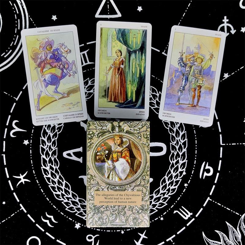 Английская версия Таро Гадальных карт эпохи Возрождения