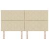 Headboard Cream 180 cm Fabric