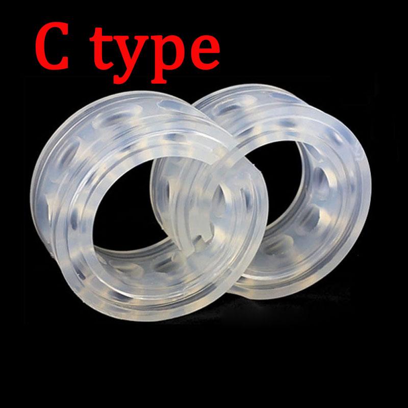 BLALION 2Pcs Car Shock Absorber Spring Bumper Power Auto Covers Rubber Protect In The Spring Buffer A B C D Type Auto-buffers