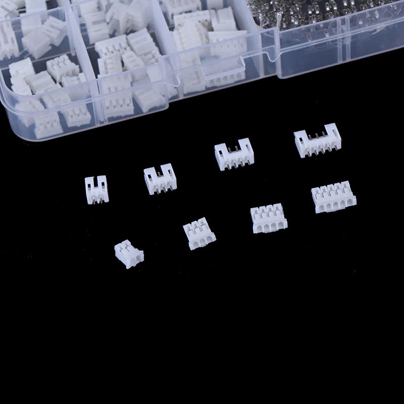 230Pcs Ph2.0 2P 3P 4 Pin 2.0Mm Pitch Terminal Kit Pin Header Jst Connector