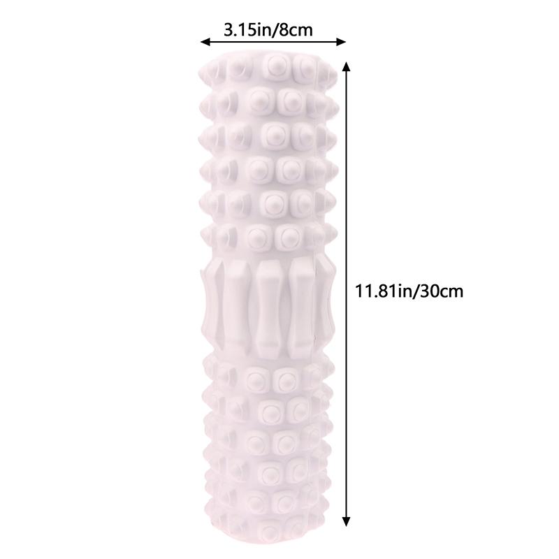 30СМ Пенопластовый Массажный Ролик для Оси Колонна для Йоги Оборудование для Фитнеса в Спортзале Для Мышечной Физиотерапии и Спортивной Реабилитации Ролик