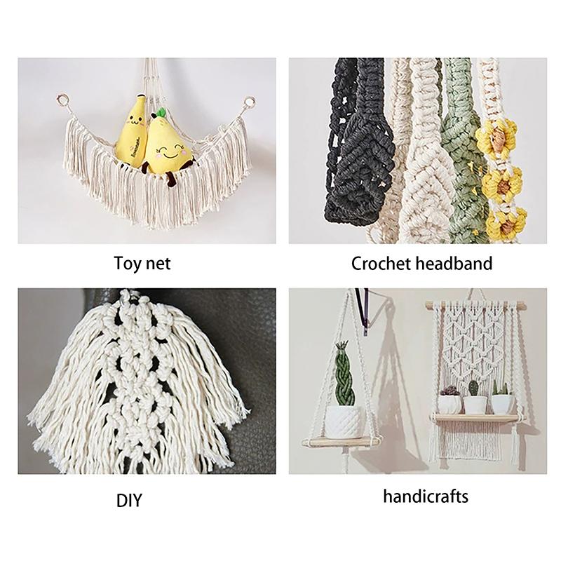 2 мм * 200 м хлопковая веревка белая хлопковая веревка белая отбеленная упаковка витая веревка может быть окрашена гобеленовая веревка своими руками