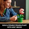 LEGO Super Mario Piranha Plant Super Mario Build and Display for Adults and Teens Posable Figure with Authentic Details Birthday Gift for Gamers and