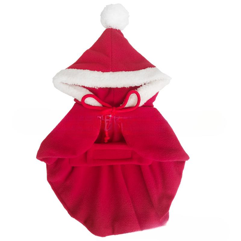 Питомец Кошка Рождественский Олень Накидка Осень и Зима Собака Рождественская Одежда Превращается в Шаль