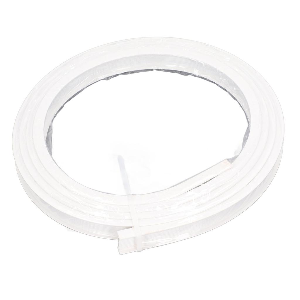 9.84ft Windows Curtain Track Silent Smooth White Curtain Track System for Windows Shower Curtains
